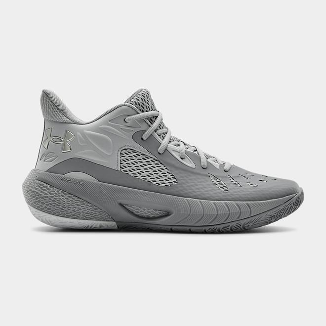 Under Armour HOVR Havoc 3 - Damske Basketbalove Topanky - Siva/Metal Strieborne